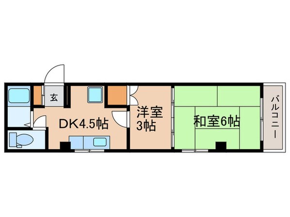 パストラール目白の物件間取画像